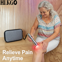 5 Wavelengths Red Light Near Infrared Therapy 940nm, Deep Tissue Pain Relief Physical Treatment for Arthritis Sciatica