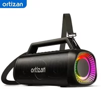 Ortizan 60W(80W Peak) Speakers Bluetooth Wireless Loud with Bass, Large Subwoofer Speakers Wireless Bluetooth 5.3 with Powerbank