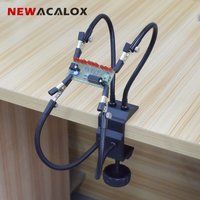 NEWACALOX Schreibtischklemme, Lötstationshalter, PCB-Krokodilklemme, Multi-Löten, helfende Hand, drittes Handwerkzeug für Schweißreparatur