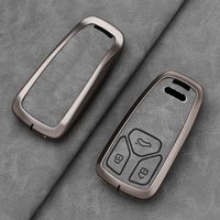Car Key Case Cover For Audi A4 B9 A5 A6 8S 8W Q5 Q7 4M S4 S5 S7 TT TTS TFSI RS Protector Shell Fob Accessories