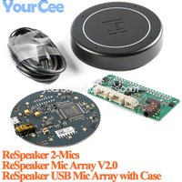 Seeed ReSpeaker Mic Array V2.0 Far-field Microphone Array Intelligent Speech Recognition Development Board ReSpeaker 2-Mics