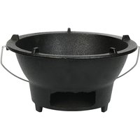 Portable Cast Iron Hibachi Grill Stove Small Charcoal BBQ Tabletop Korean Japanese Barbecue For Indoor Outdoor Camping
