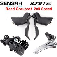 AliExpress SENSAH IGNITE Road Bike Shifter 2x9 Speed Rear Derailleur Front Derailleur Sensah Empire Pro Sensah Groupset
