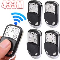 1PC Remote Control 433MHz Car Key Garage Door Gate Opener Remote Control Duplicator Clone Cloning Code 4-Button Transmitter