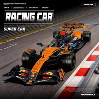 The new racing car McLaren MCL39 Mechanical group1:10 sports car model 42228 boy children's building block toy gift