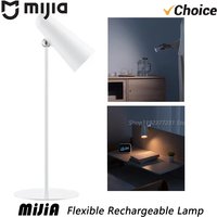 Mijia LED Desk Lamp Multifunctional Type-c Rechargeable Reading Lamp 3 In 1 Study Office Portable Bedside Night Light