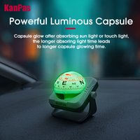 2025!KanPas dash board compass for car/Innovative double dials/Powerful Luminous capsule/Adjustable Compass holder