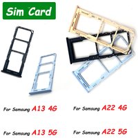 Replacement Phone SIM Card Tray Chip Slot Drawer Holder Adapter For Samsung A13 A22 4G A33 5G A13 5G A22 5G