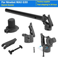Electric Scooter Folding Pole for Ninebot MAX G30 Kickscooter Stand Rod Base Locking Screw Folding Wrench Repair Replace Parts