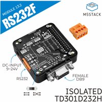 M5Stack Official RS232 Module 13.2 with DB9 Female Connector