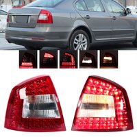 LED Tail Light For Skoda Octavia A6 2010 2011 2012 2013 2014 Car Rear Bumper Brake Lamp Reverse Turn Signal Lamp Car-styling