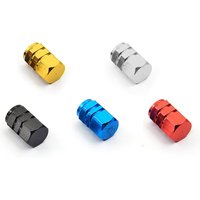 2023Theftproof Aluminum Car Wheel Tires Valves Tyre Stem Air Caps Airtight Cove 4pcs/set Dustproof Cover Car Styling Accessories