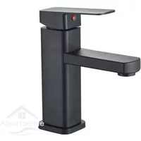 Bathroom Water Tap Washroom Faucet Deck Mounted Single Hole Single Handel Hot and Cold Water Mixer