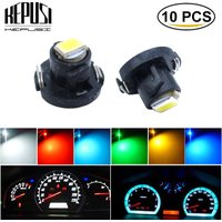 10x T3 T4.2 T4.7 Led Car Light Bulb Auto Interior Light Instrument Lamp Dashboard Indicator Switch Radio Climate Control Bulb