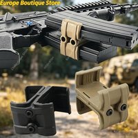 All-purpose AR-15 Mag Parallel Adapter for M4 Rifle Dual Magazine Coupler Connector Clip Airsoft Accessories