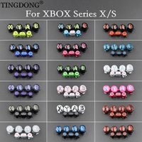 1Set Multi-Color Replacement Button Kit For Xbox Series X/S - 1Set ABXY Controller Accessories + Share Menu Buttons
