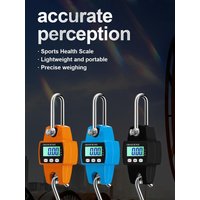 AliExpress NONE Multifunction Digital Hanging Scale 200/300KG LCD Handheld Weighing Tool for Suitcase, Fishing, Bike & Industrial Load Testing