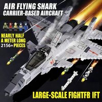 2026 new model compatible with LEGO combat aircraft and intelligence assembly building blocks, children's toys for boys