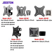 7-32 Inch TV Mount Wall Mount Snap Fasterner Flat Bracket Universal Metal Tablet Holder LCD LED Monitor TV Frame VESA 75/100mm