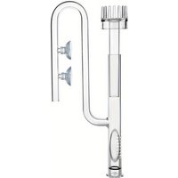 Glass Lily Pipe Inflow with Surface Skimmer for Aquarium Planted Tank (13mm for 12/16mm 1/2'' i.d. 17mm for 16/22mm 5/8'' i.d.