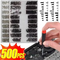 500Pcs Laptop Notebook Computer Replacement Screws Kit for Lenovo Samsung HP Universal Mini Screw Nuts DIY Kit Repair Tools