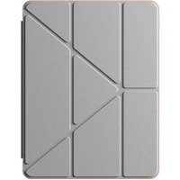 1pc Case for iPad 10th Transparent Acrylic Y-Fold Flat Stand Protective Multi-Angle Kickstand With Pencil Slot for iPad iPad 11