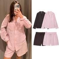 Women's Sets Summer 2026 New Fashion Loose Elegant Women's Shorts Sets Chic Summer Street Youth Comfort Holiday 2-piece set