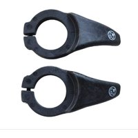 AliExpress NONE FOURIERS ADP-HB701 MTB Bike Rest Sub-handle Bicycle Thumb Force Grip Pair Of Nylon Non-slip Handles And Lock Ring Kit