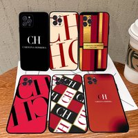 C-CarolinaS Fashion H-HerreraS Phone Case For Iphone 17 16 15 16e 14 13 12 11 Pro Max Plus Case Cover Coque