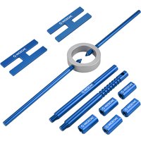 AliExpress NICECNC Universal Motorcycle Fork Damper Rod Holder Fork Spring Compressor Suspension Fork Bleeding Tool Dirt Bike Fork Repairing Tools