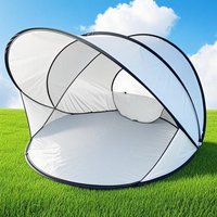 Beach Tent Seaside Sunscreen Windproof Water-playing Canopy Fully Automatic Quick Opening Outing Supplies Small Folding