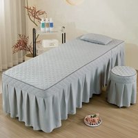 Thickened Single Piece Beauty Bed Cover Massage Therapy Body Care Salon Spa Drape Pure Color Bedding Accessories