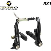 AliExpress TEKTRO RX1 BMX brake caliper Mini-V brake aluminum alloy side pull brake bicycle clamp arm length 80mm with 836.12 brake shoes