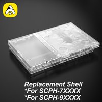 Clear Replacement Housing Shell For PS2 Slim Console Shell Transparent Case Protective Box Modern Look