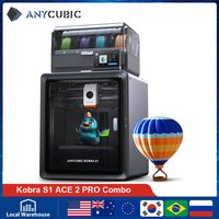 Imprimante 3D Anycubic Kobra S1 ACE 2 Pro Combo Multicolore Haute Précision Structure Stable Core XY Vitesse Max 600mm/s