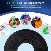 JAYO 20 Rolls PLA + / High Speed PLA+ Filament 1.75MM 3D Printer Filament 1 For FDM Neatly Wound Coloful 3D Printing Material
