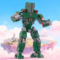 1139pcs MOC Pacific Rim Cherno Alpha Model Building Blocks Construction Festival Gifts Toys DIY Idea Education Creative