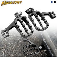 Motorcycle CNC Foot Rests Pegs Aluminum For Yamaha YZ85 YZ125 YZ250 YZ450F WR250F WR400F WR450F Dirt Pit Bike Footpeg Pedals