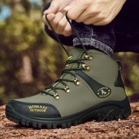 Neue Outdoor Schuhe Männer High Top Trekking Botas Leder Männer Außerhalb Stiefel Für Männer und Frauen Berg Bequeme Wanderschuhe