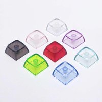 10Pcs Crystal PC XDA Keycap Gamer Mechanical Keyboard Transparent Clear Key Caps Cross-shaped Mechanical Keycaps