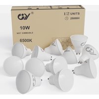 GY GU10 LED Light Bulb 10W 930 Lumens, 100W Halogen Replacement, 120° Wide Beam Non-dimmable GU10 LED Bulbs