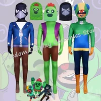 New Halloween wilderness brawl cosplay game role-playing costume jumpsuit costume for Kids Adult Halloween Carnival Party Suit