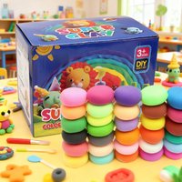 24/36/50-Color Ultra Light Clay Set Kids DIY Modeling Clay Educational Art Toy