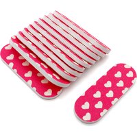 10/20/50Pcs Mini Nail Art File Set Double Side Sandpaper EVA Core Buffer Files Colorful Manicure Pedicure Tool Nails Accessories