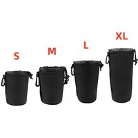 Wasserdichte Neopren-Tasche mit weichem Kameraobjektiv, S, M, L, XL