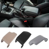 Car Center Console Armrest Cover Fit For BMW 3 Series E46 1999-2004 Genuine Leather Storage Box Lid Cap Car Interior Accessories