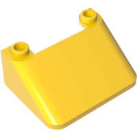 Gobricks GDS-1513 Windscreen 4x3x1 1/3 Compatible with lego 57783, Children's DIY Educational Building Blocks