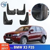 For BMW X3 F25 2014 2015 2016 2017 Fender Mudflaps Splash Guards Mudguards Mud Flaps Car Accessories