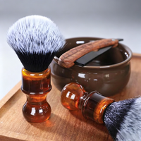 Hair Shaving Brush Makeup Brush Hair Salon Hair Soap foam Shaving Men's Face Cleaning Tool
