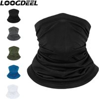 LOOGDEEL Hiking Face Cover Neck Gaiter Half Mask Headband Men Women Outdoor Sport Bandana Tube Scarf Fishing Cycling Hiking